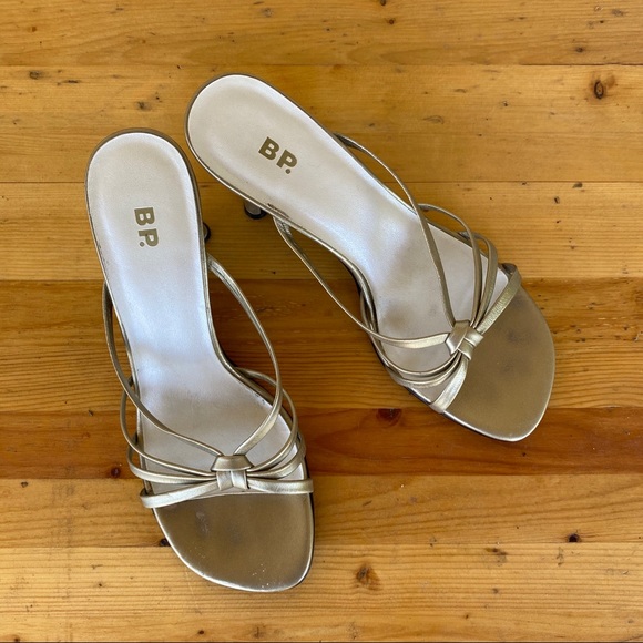 Champagne small-heeled sandals
BP
Size 7.5
$10 OBO - Picture 3 of 5